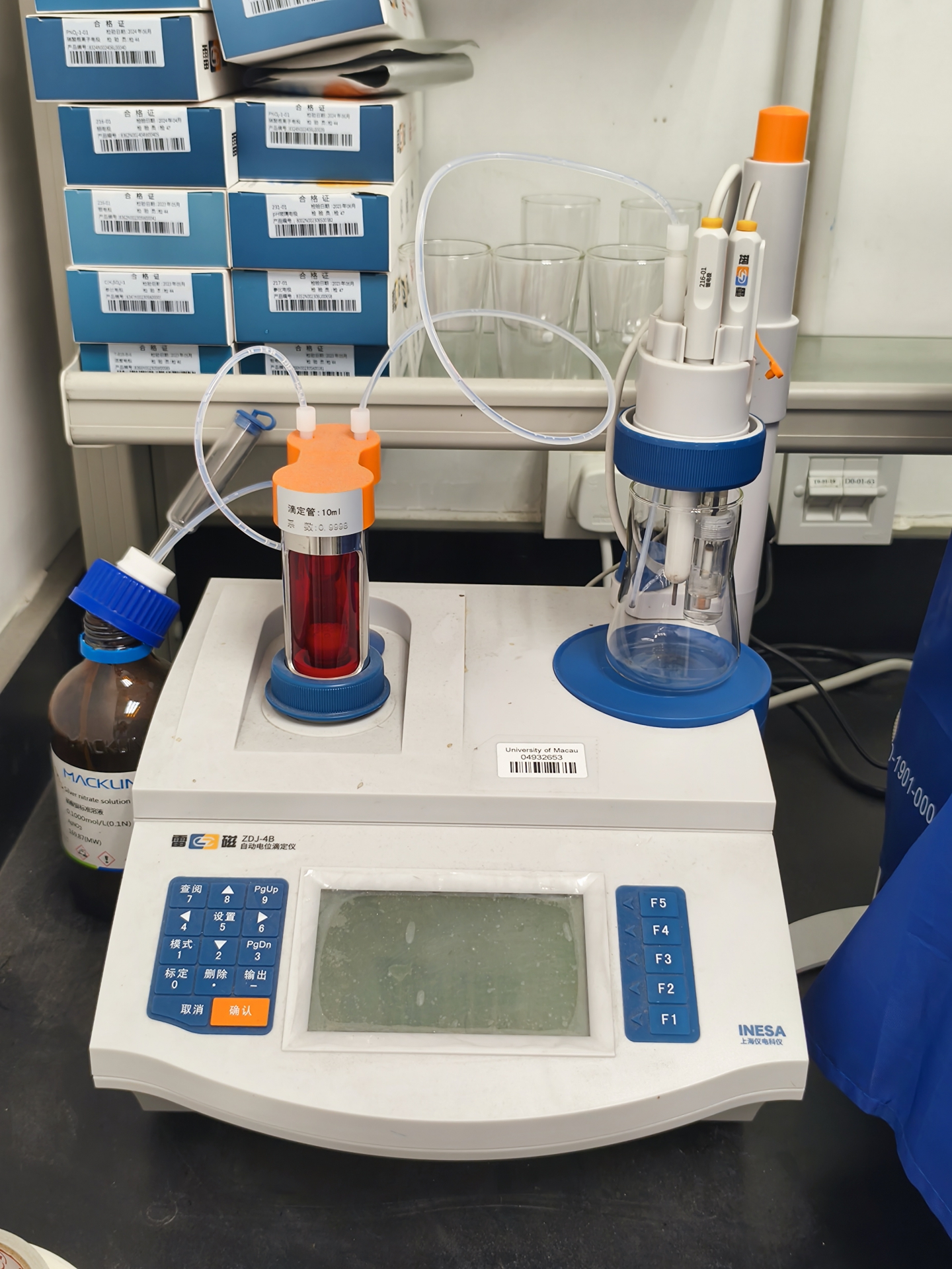 Automatic Potentiometric Titrator